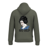 Sweat-shirt écoresponsable à capuche - Kaki