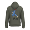 Sweat-shirt écoresponsable à capuche - Kaki