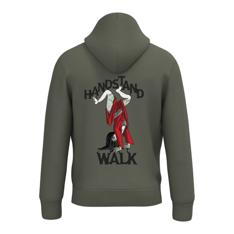 Sweat-shirt écoresponsable à capuche - Kaki