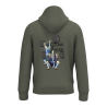 Sweat-shirt écoresponsable à capuche - Kaki