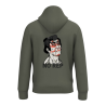 Sweat-shirt écoresponsable à capuche - Kaki