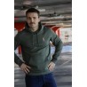 Sweat-shirt écoresponsable à capuche - Kaki