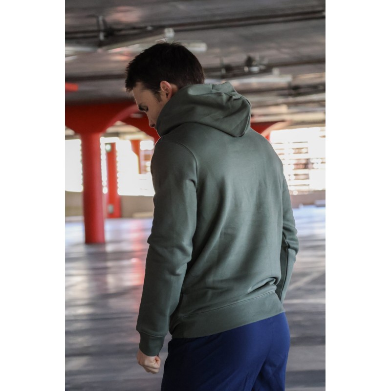 Sweat-shirt écoresponsable à capuche - Kaki