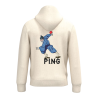 Sweat-shirt écoresponsable à capuche - Beige