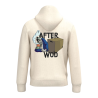 Sweat-shirt écoresponsable à capuche - Beige