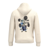 Sweat-shirt écoresponsable à capuche - Beige