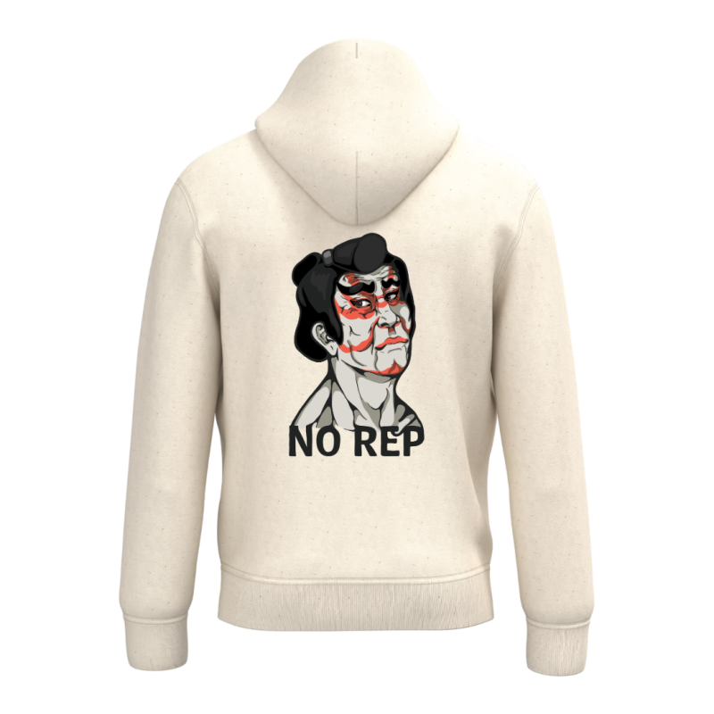 Sweat-shirt écoresponsable à capuche - Beige