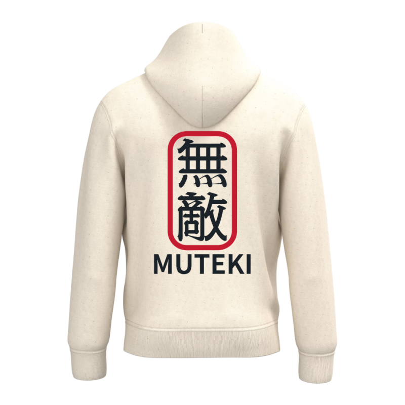 Sweat-shirt écoresponsable à capuche - Beige