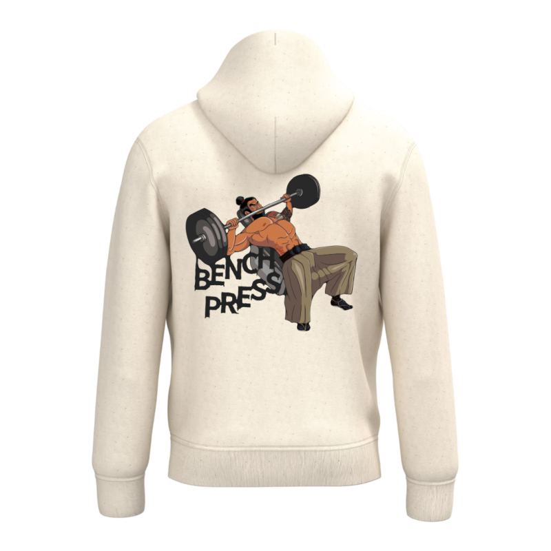 Sweat-shirt écoresponsable à capuche - Beige