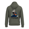 Sweat-shirt écoresponsable à capuche - Kaki