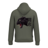 Sweat-shirt écoresponsable à capuche - Kaki