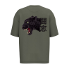 T-shirt écoresponsable oversize - Kaki