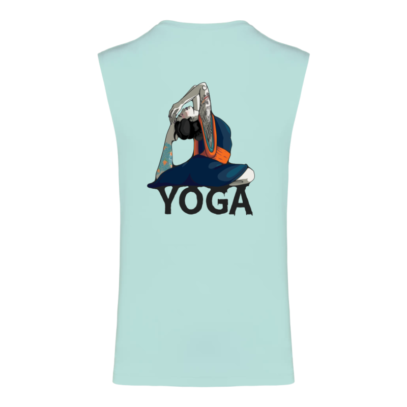 T-Shirt écoresponsable sans manche - Mint