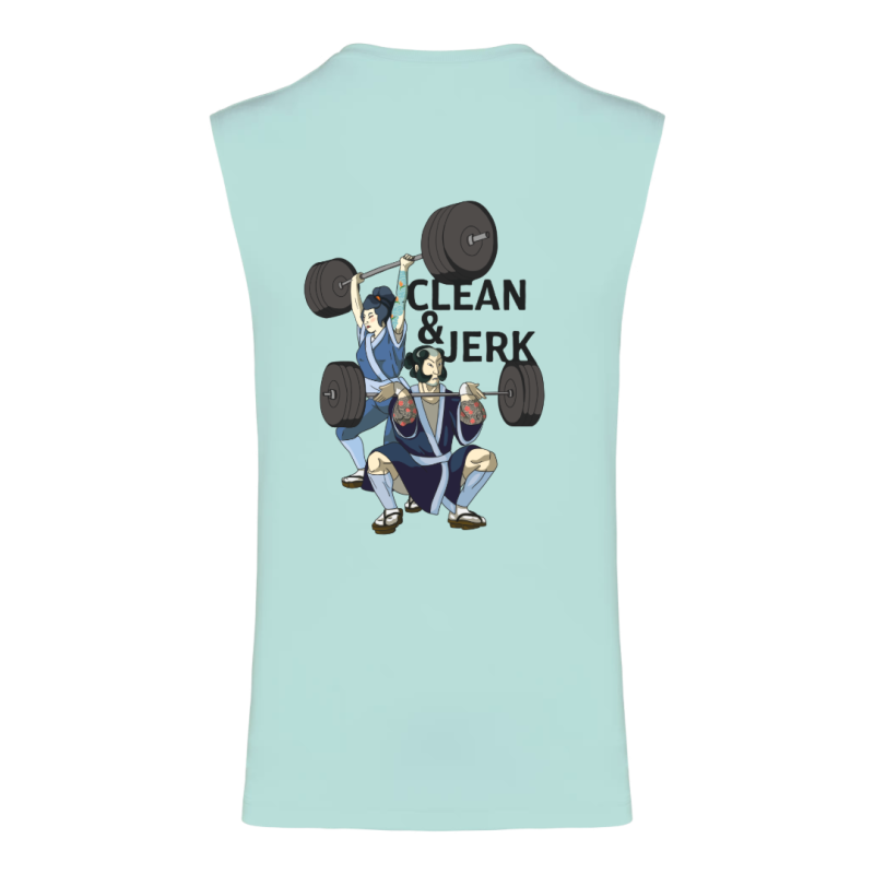 T-Shirt écoresponsable sans manche - Mint