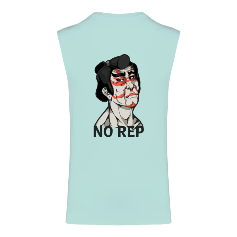 T-Shirt écoresponsable sans manche - Mint