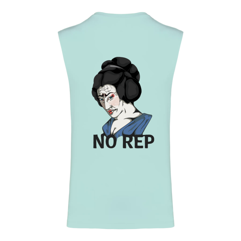 T-Shirt écoresponsable sans manche - Mint