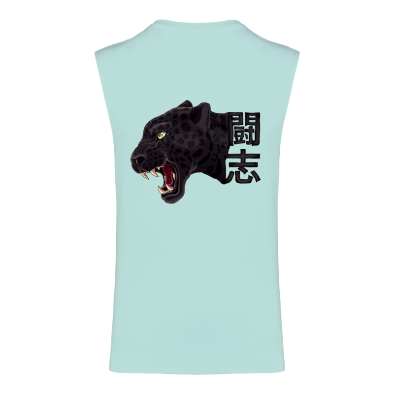 T-Shirt écoresponsable sans manche - Mint