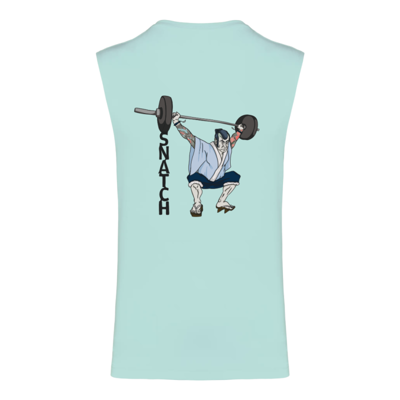 T-Shirt écoresponsable sans manche - Mint