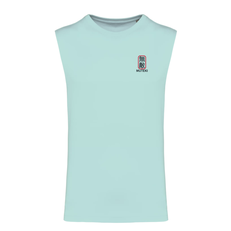 T-Shirt écoresponsable sans manche - Mint