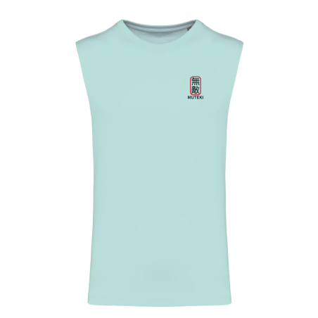 T-Shirt écoresponsable sans manche - Mint