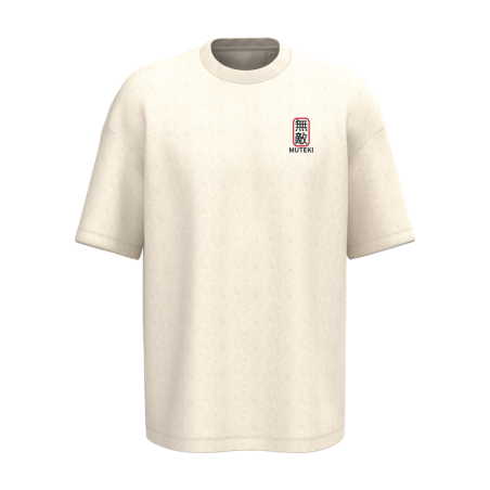 T-shirt écoresponsable oversize - Beige
