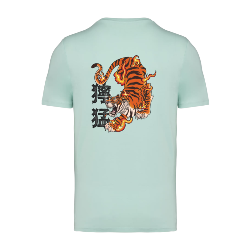 T-shirt léger écoresponsable - Brook Green - Tigre Domo