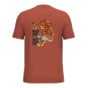 T-shirt léger écoresponsable - Brick - Tigre Domo