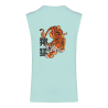 T-Shirt écoresponsable sans manche - Mint - Tigre Domo