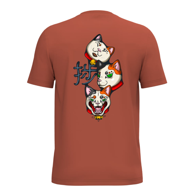 T-shirt léger écoresponsable - Brick - HAKA - Les trois évolutions