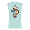 T-Shirt écoresponsable sans manche - Mint - HAKA - Les trois évolutions