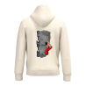 Sweat-shirt écoresponsable à capuche - Beige - Climbing