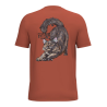 T-shirt léger écoresponsable - Brick - Queen Titi