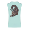 T-Shirt écoresponsable sans manche - Mint - Queen Titi