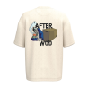 T-shirt écoresponsable oversize - Beige