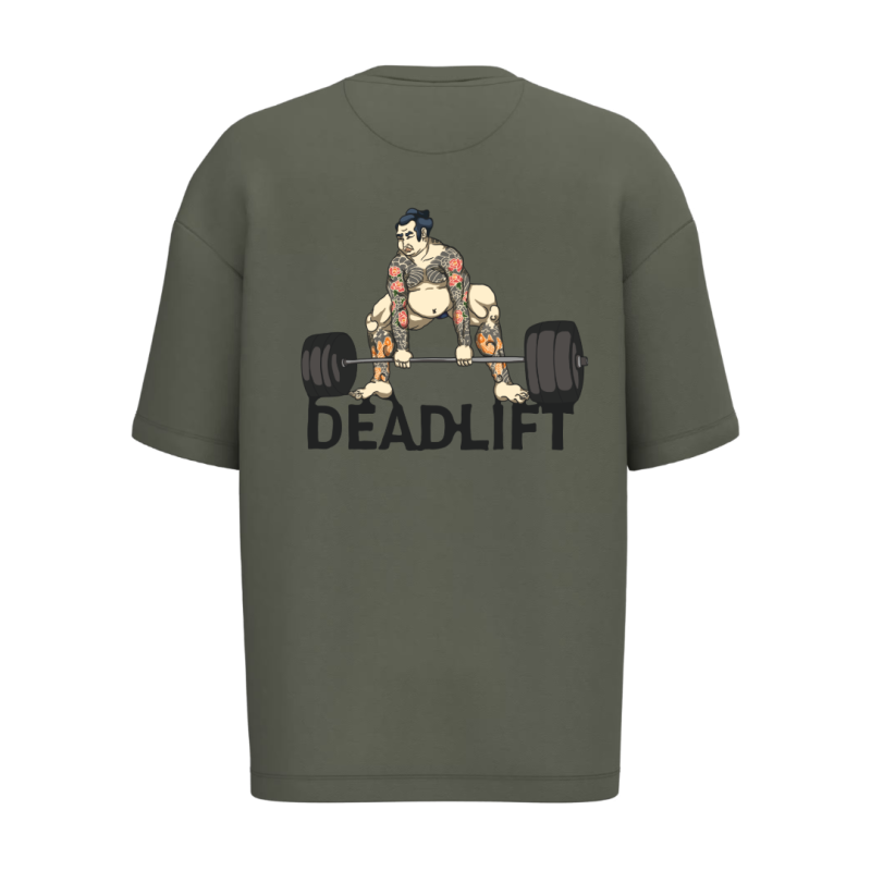 T-shirt écoresponsable oversize - Kaki