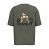 T-shirt écoresponsable oversize - Kaki
