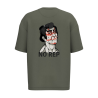 T-shirt écoresponsable oversize - Kaki