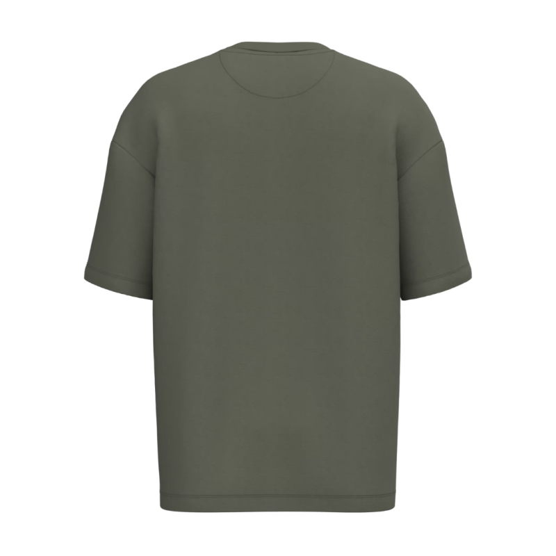 T-shirt écoresponsable oversize - Kaki