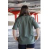 T-shirt écoresponsable oversize - Kaki