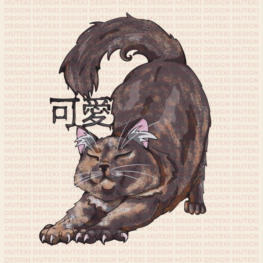 Illustration QUEEN TITI — 可愛 | LA MASCOTTE KAWAII DE MUTEKI