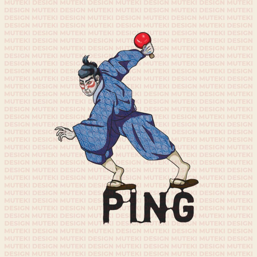 Illustration PING (Ping-pong)